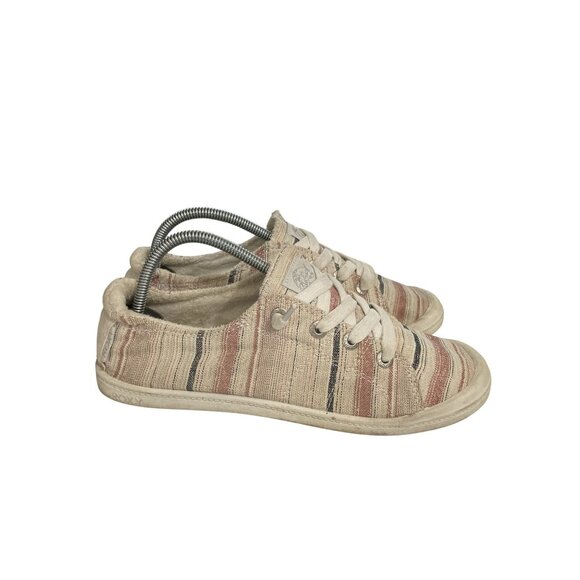 Roxy  Bayshore III Womens  Size 8 Striped Design Casual Shoes - Picture 5 of 8